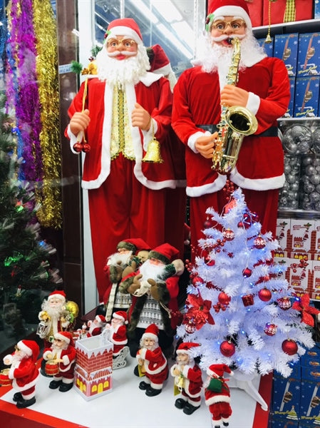 PAPÁ NOEL BAILARÍN GIGANTE